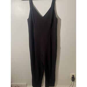 French Connection Women’s Size 10 Black Anana Whisper Jumpsuit